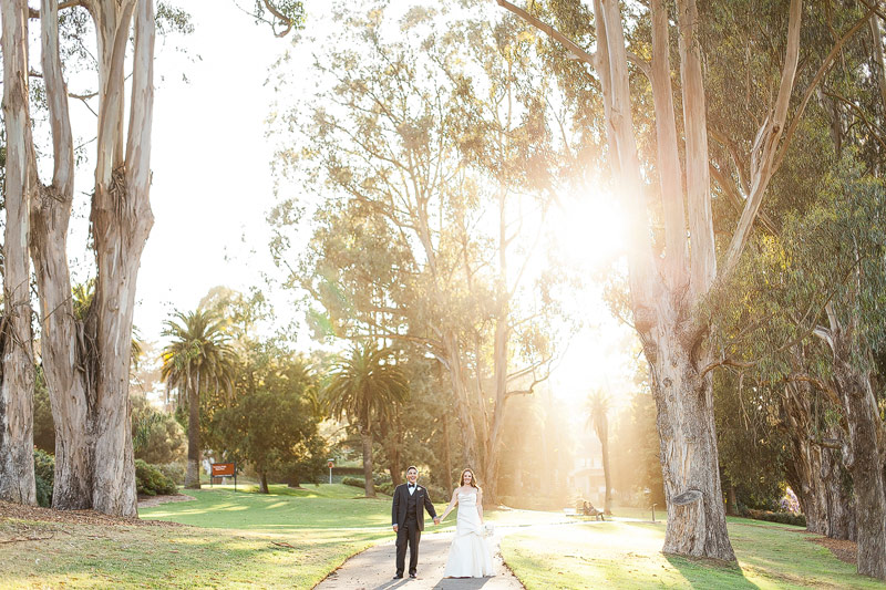 Presidio social club wedding photos