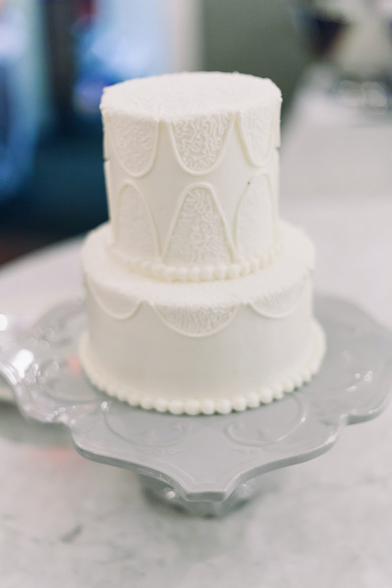 Presidio social club wedding cake photo