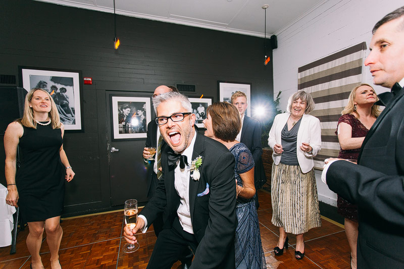 Presidio social club wedding reception photos