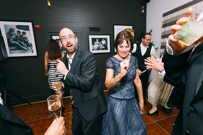 Presidio social club wedding reception photos