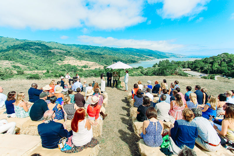 Wedding Ceremony Photos Mann Family Farm Bolinas