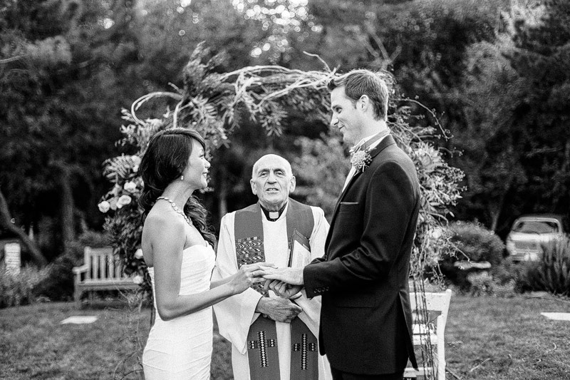 wedding ceremony The Pelican Inn