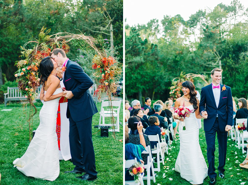 bride and groom The Pelican Inn