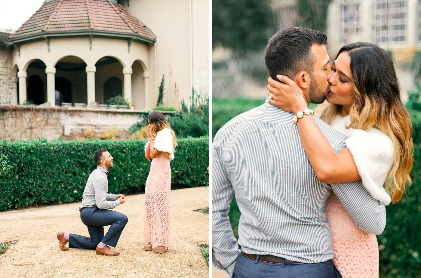 Chateau St Jean Engagement Photographer