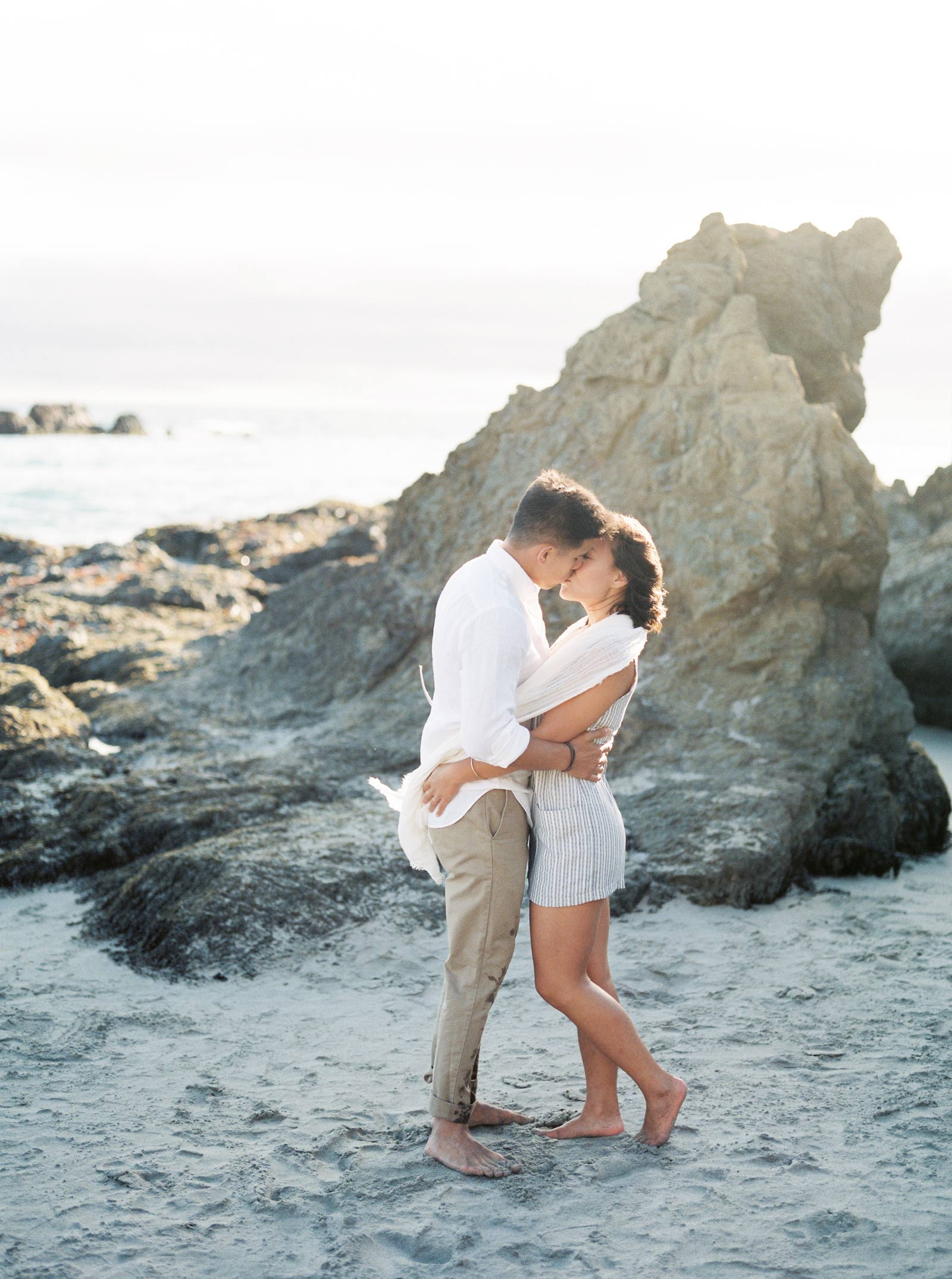 Big Sur Engagement Film Photos