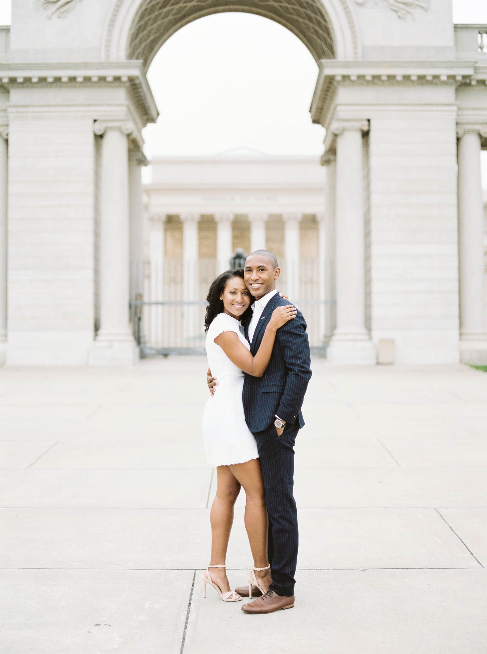 Legion Of Honor Engagement Photos