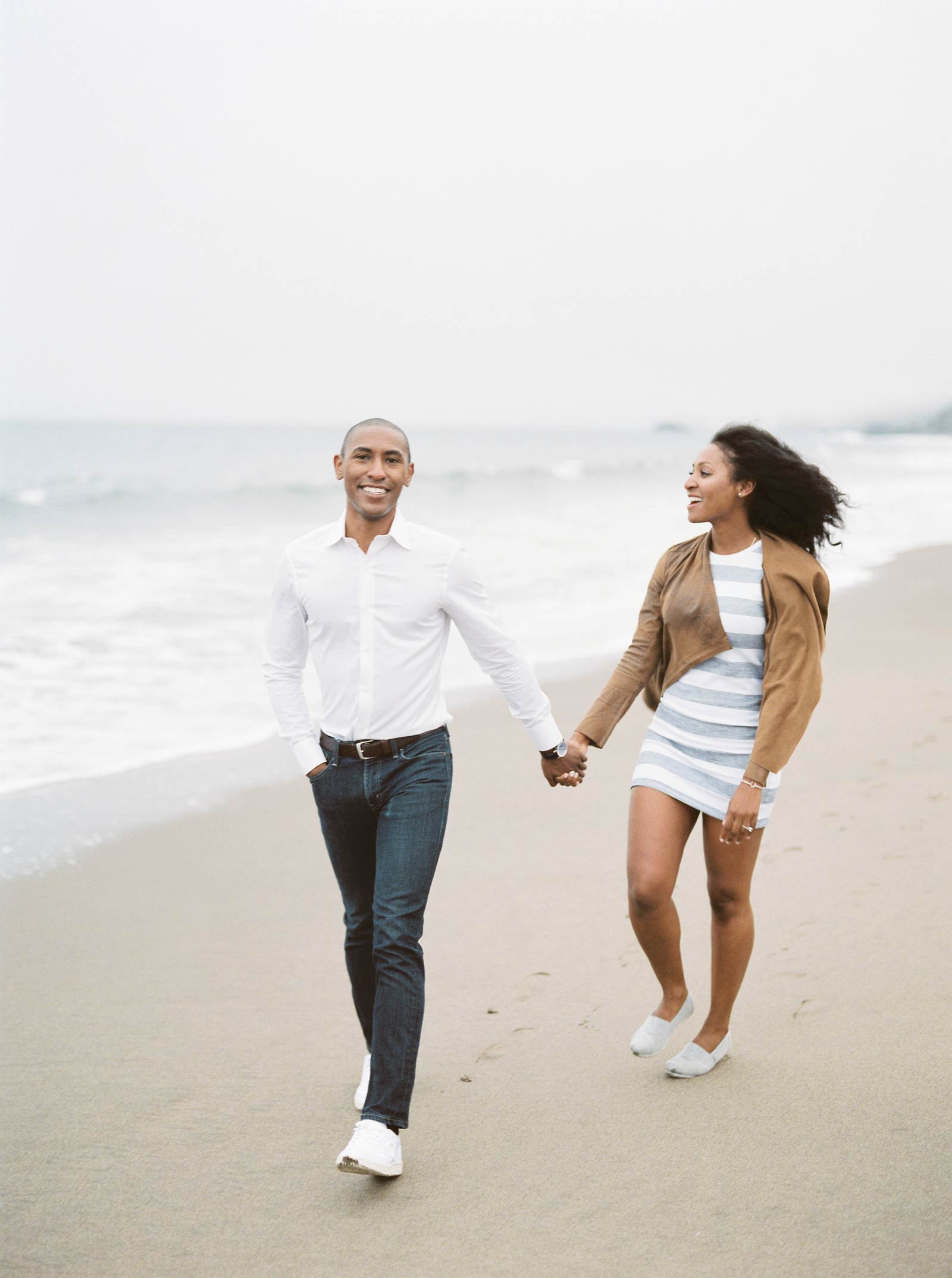 Baker Beach Film Engagement Photos