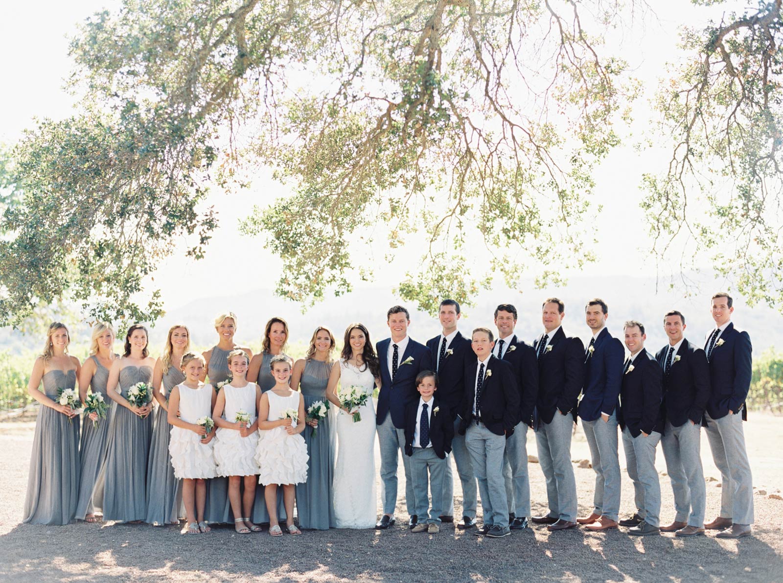 Kunde winery bride and groom wedding images