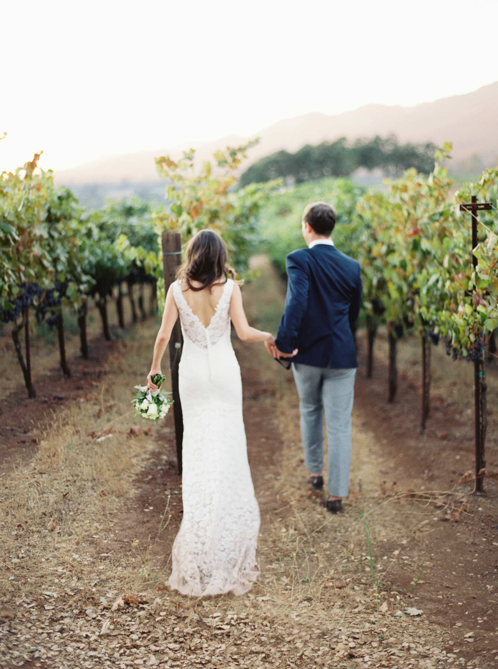 Kunde winery film wedding photos