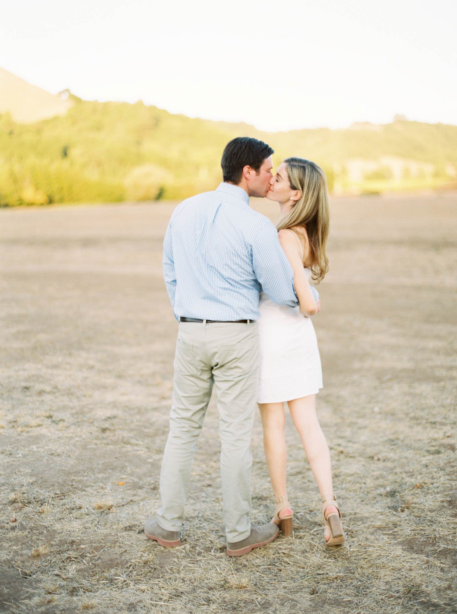 engagement olive trees in napa