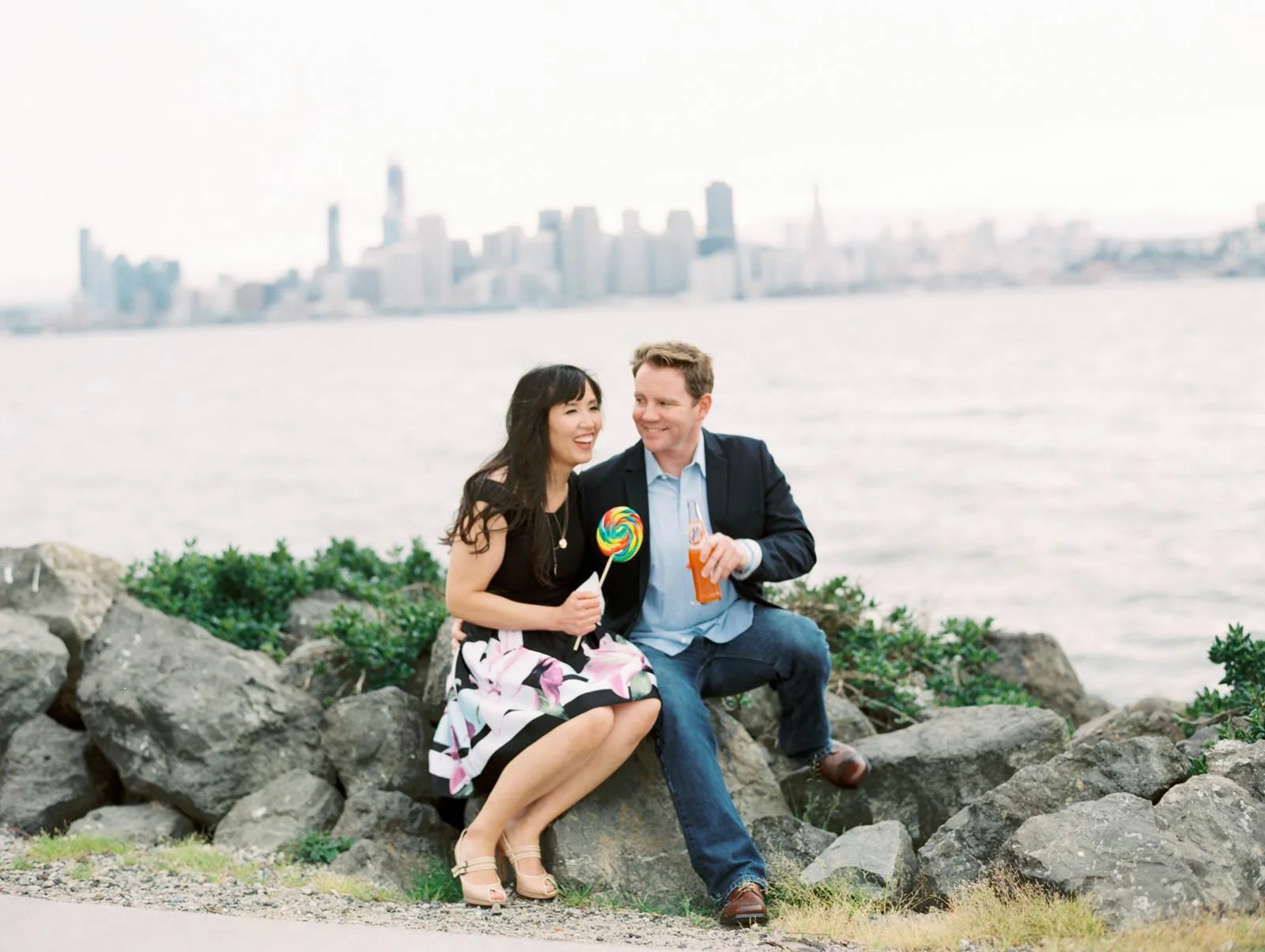 engagement photography Treasure Island