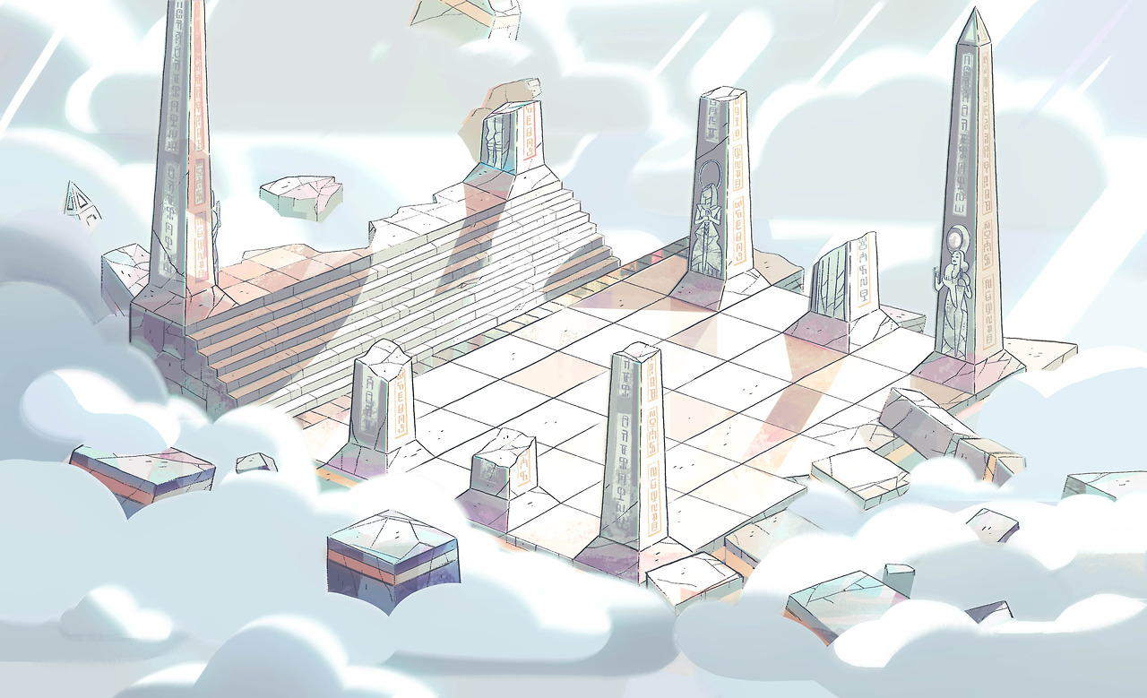 Layout design for Steven Universe (Cartoon Network)