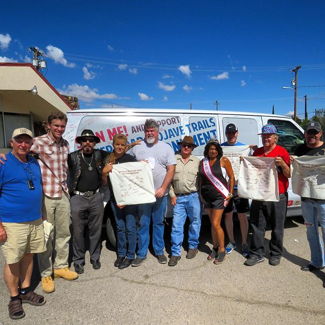 The whole gang stopped for breakfast at Rutherford's in Kingman! We were in great company. Famous 66 author Jim Hinkley, the Man on a Mission Jess McEntire, and singer/songwriter Chris Commisso! Go check out all of these Mother Road friends. @pianoshackchris #saveroute66