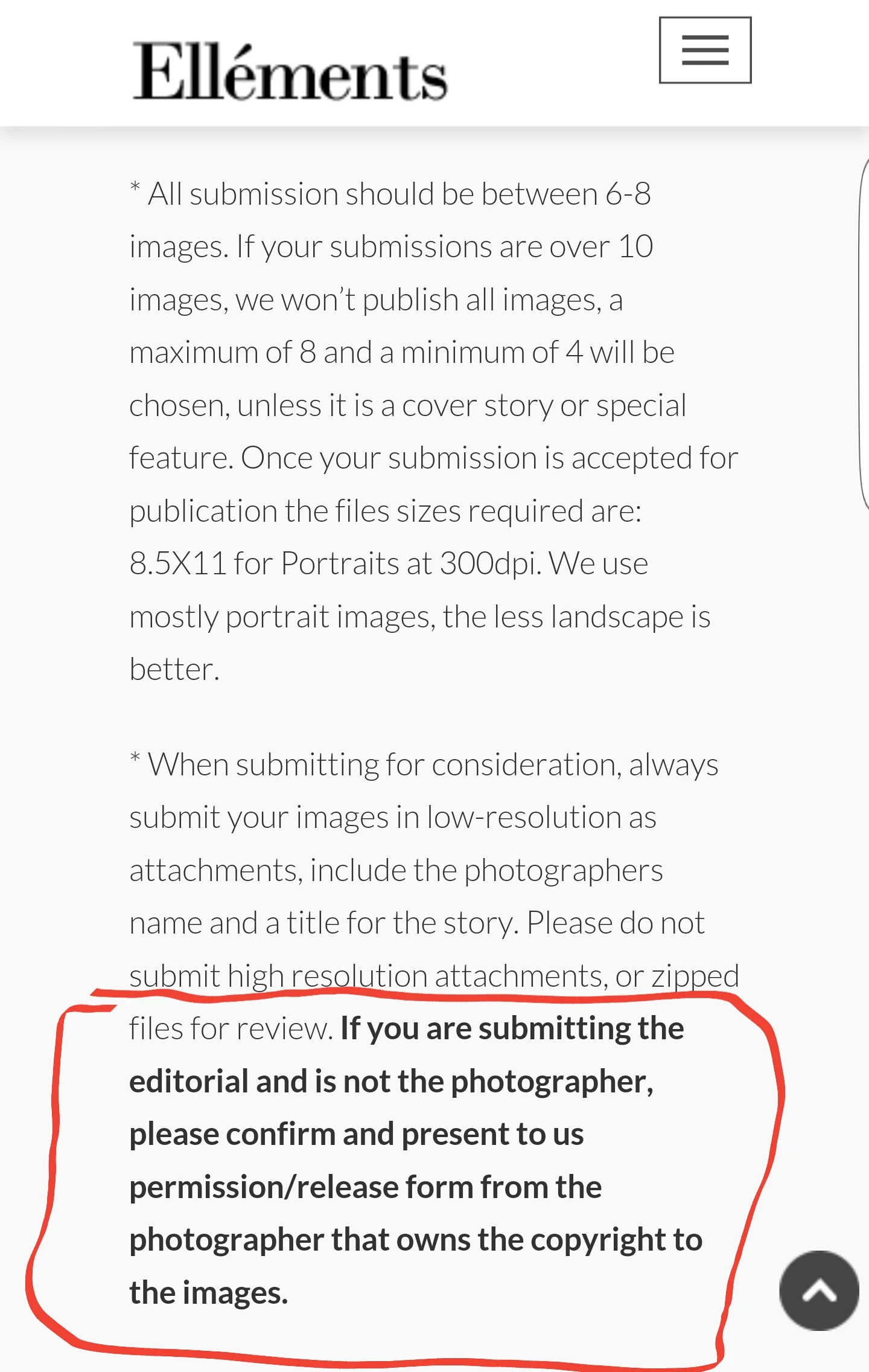  Credit: www.ellementsmagazine.com/submission/