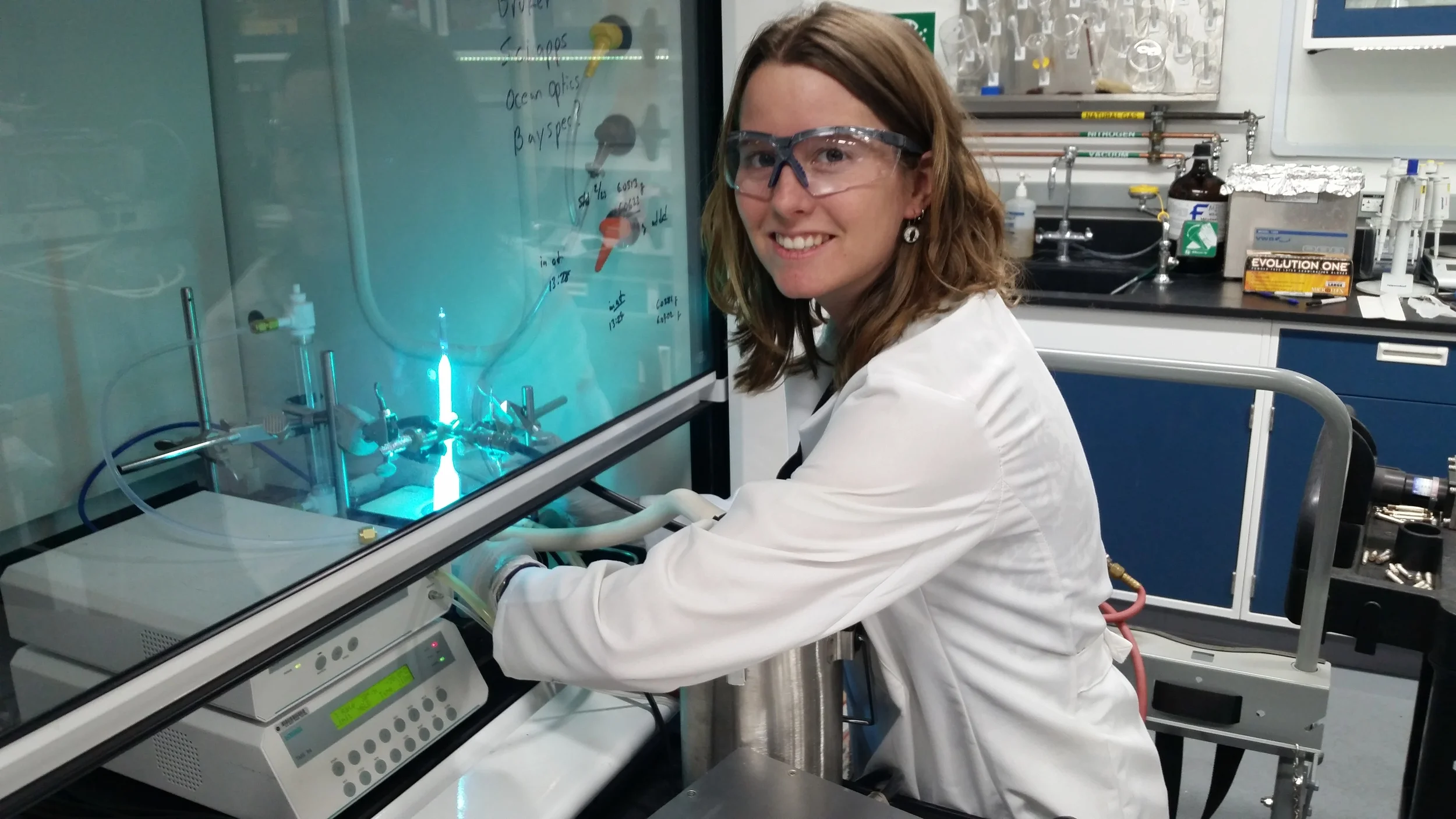 On this week's episode, Dr. Morgan Cable of NASA's Jet Propulsion Laboratory talks about Saturn's Moon Titan, and how she creates mini Titan lakes in her laboratory.