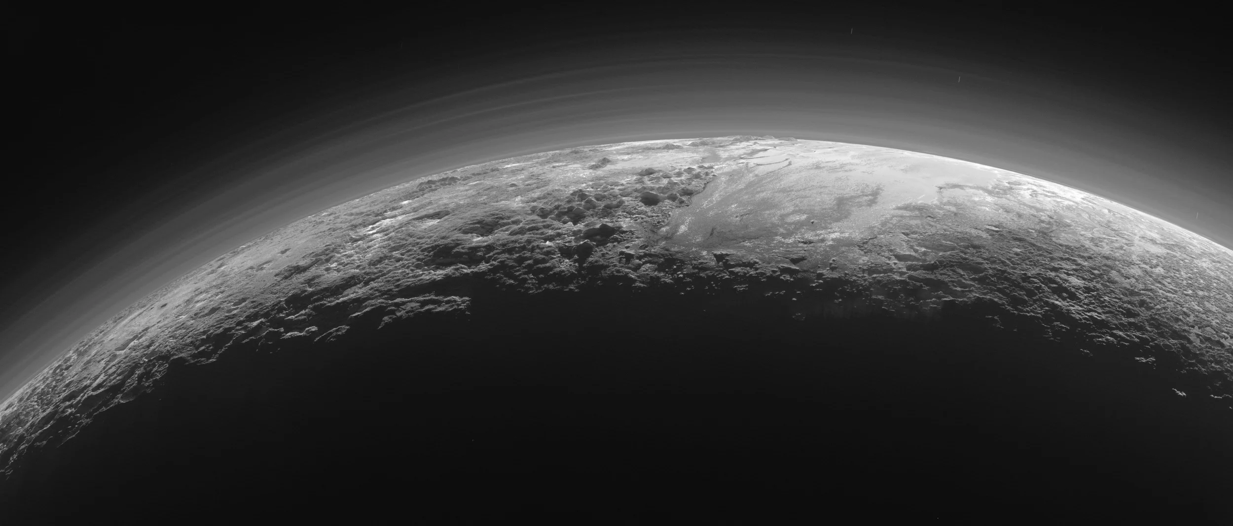 Pluto , as seen by New Horizons. Credit: NASA/Johns Hopkins University Applied Physics Laboratory/Southwest Research Institute