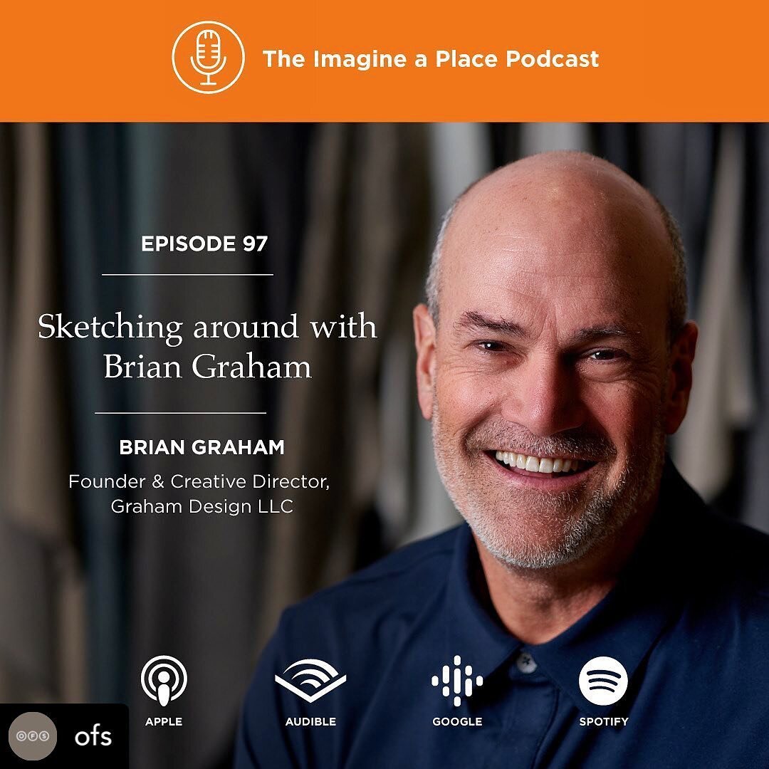 Huge🙏🏼 @douglas_shapiro &amp; the @imagineaplace team 👊🏼&bull; @ofs Designer. Advocate. Advisor. Humorist - Brian Graham's talent extends far beyond furniture design. For nearly 25 years, Brian has been turning out award-winning and international