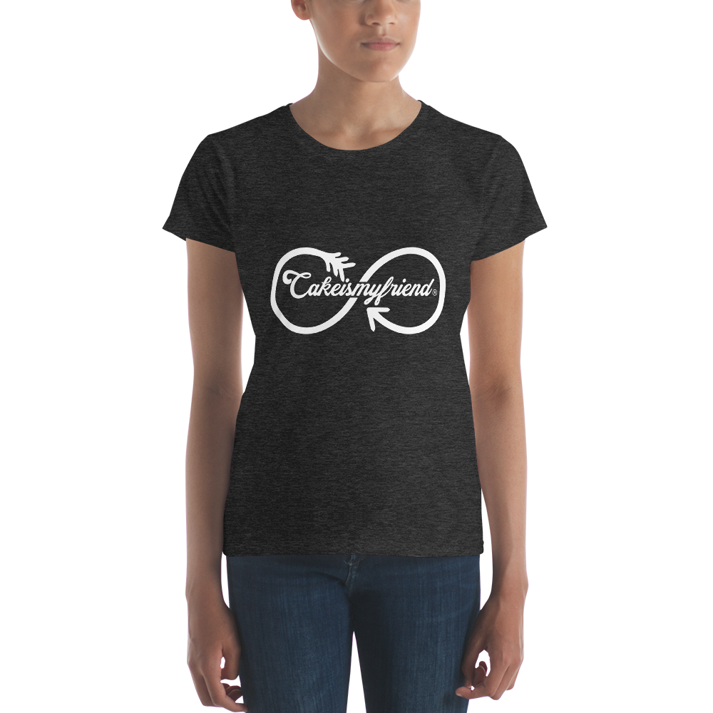 Heather Dark Grey w/ White Infinity Logo