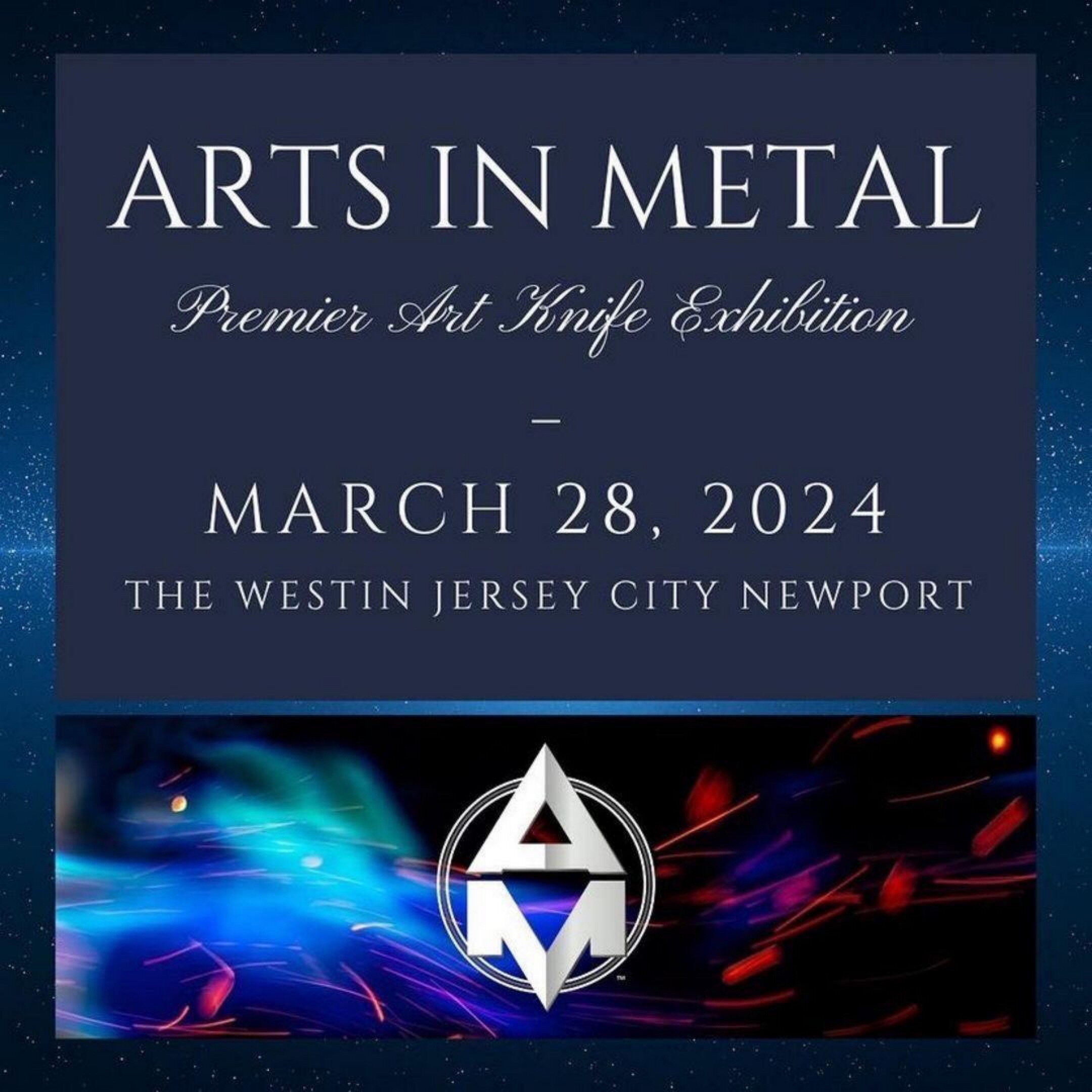 Join us this Thursday evening, March 28th, for the 2024 Arts in Metal Exhibition to experience a unique evening with a select group of top knifemakers!

#artsinmetalshow #nycks2024 #newyorkcustomknifeshow #fiftyfiftyproductions #edccommunity #knifeco