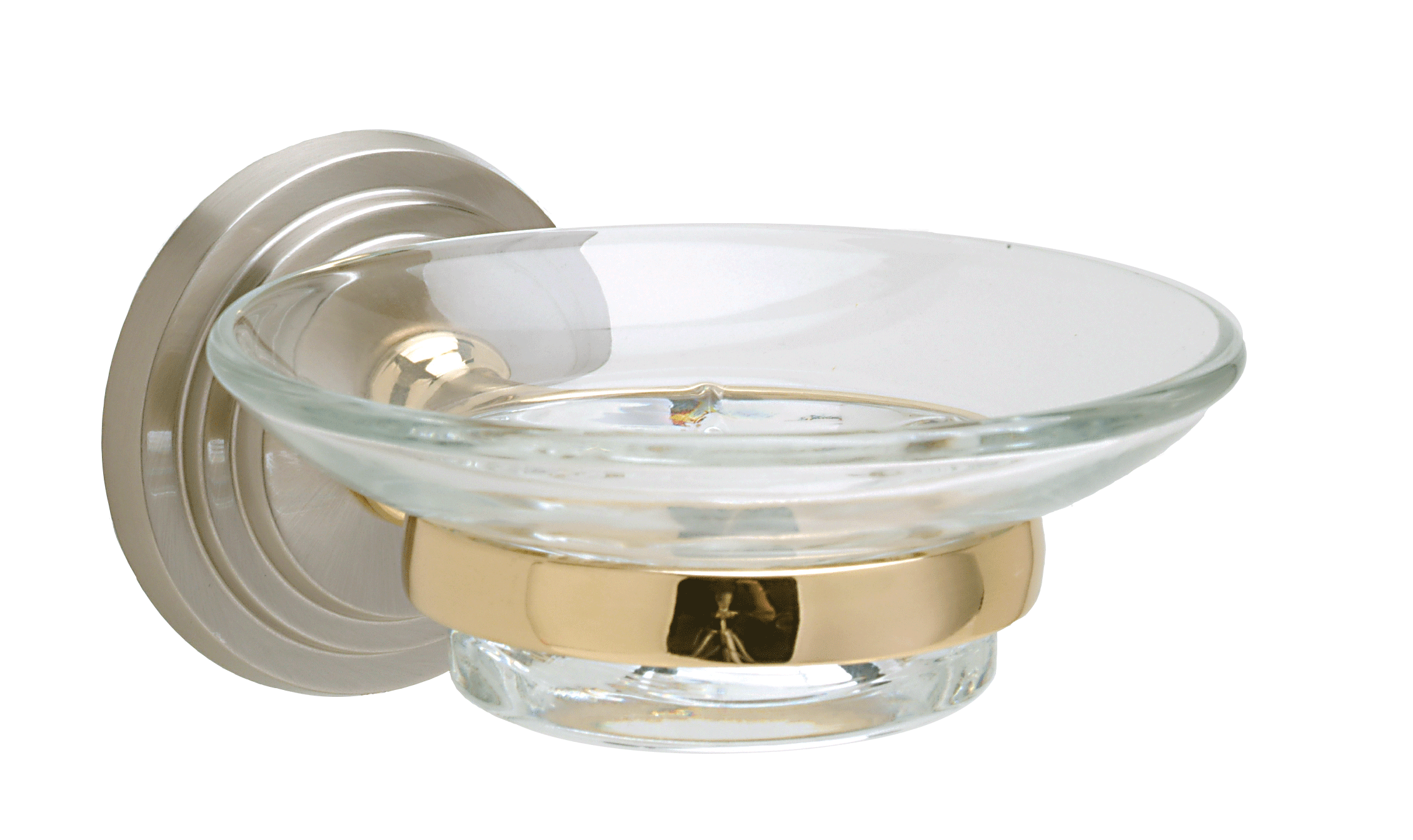 Soap Holder with Glass Dish — Pamex