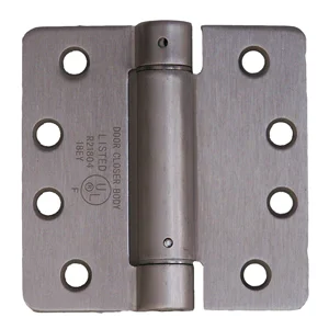 4" x 4" - 1/4" Radius Corner - Spring Hinge