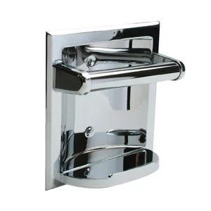 Shallow Recessed Soap Holder & Grab