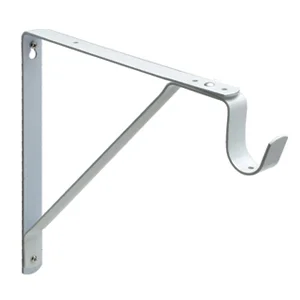 Heavy Duty Fixed Shelf & Rod Support Bracket