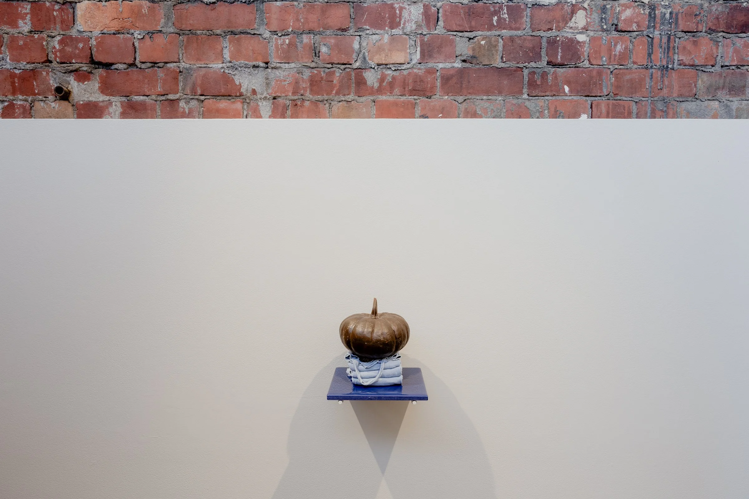 end to end (blue tee composition)