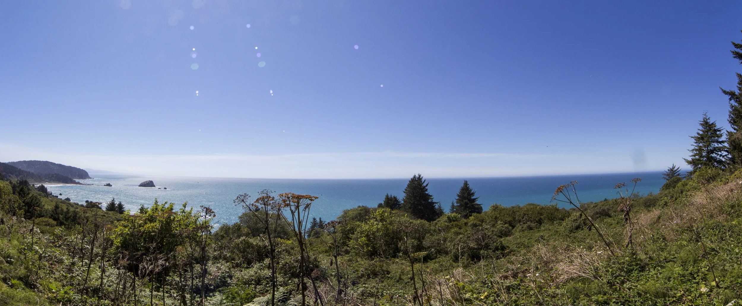 This is the view of our lunch on day