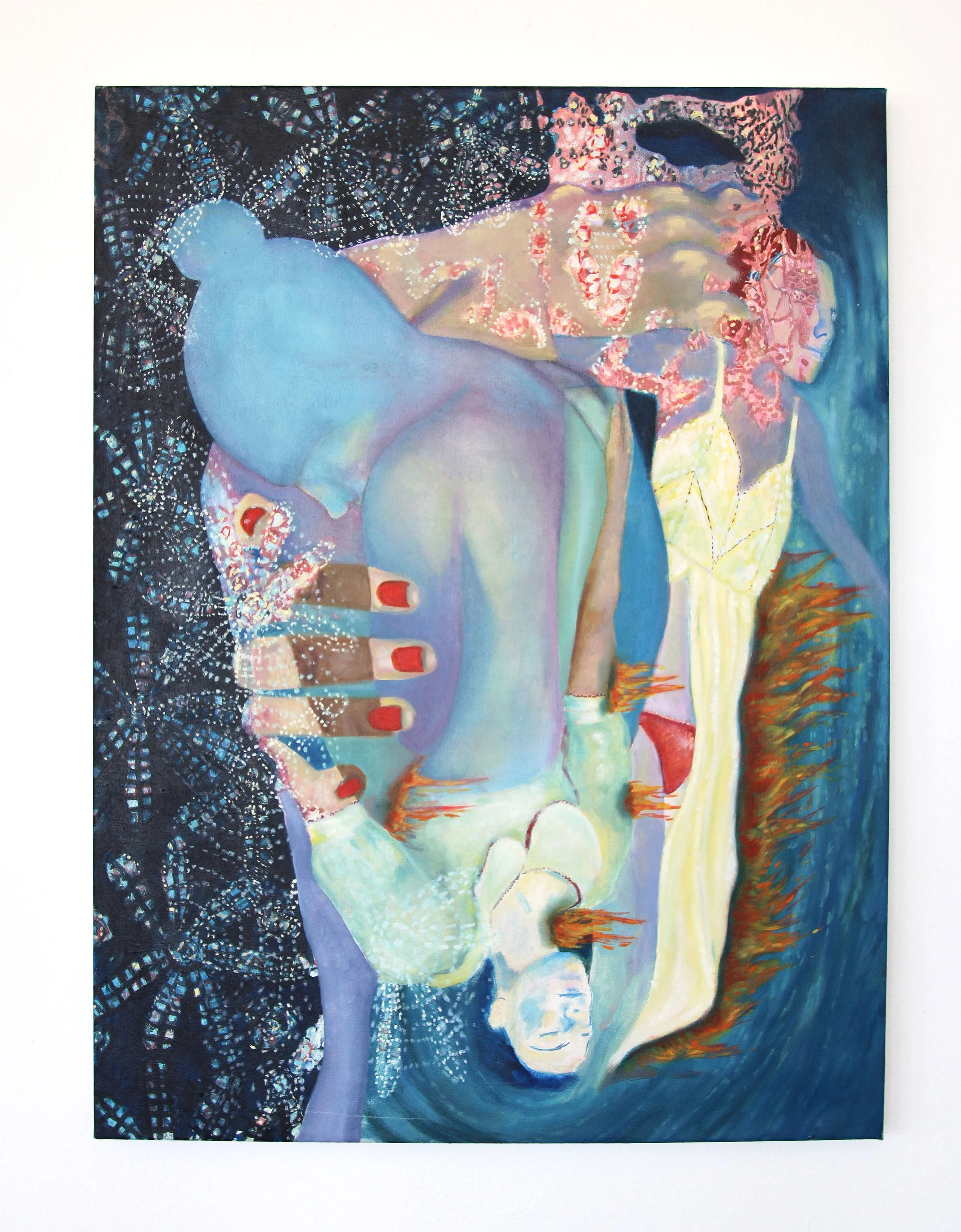 Ana, 2026, oil on canvas, 40 x 30 inches. 