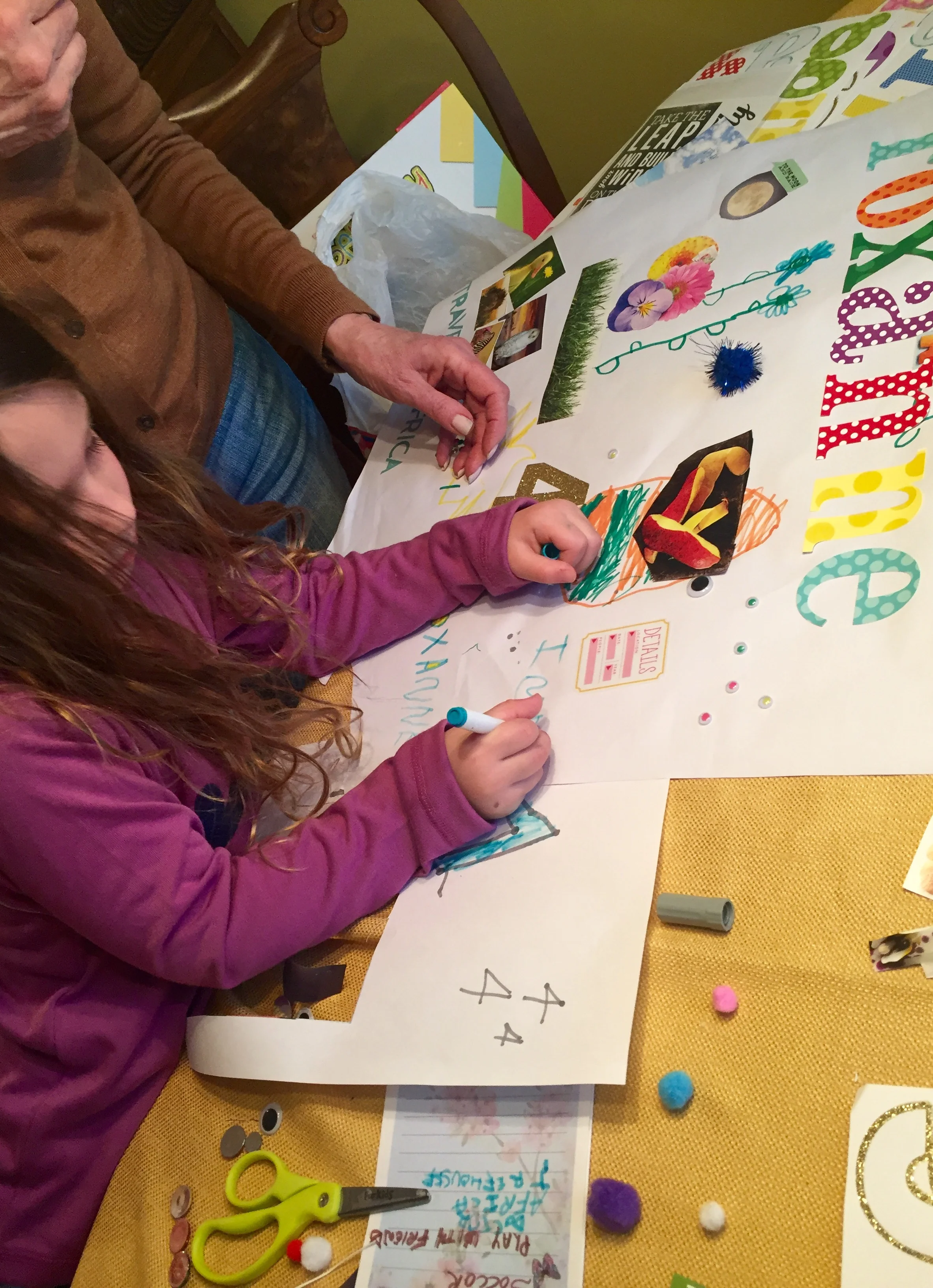 Vision Boards With Kids