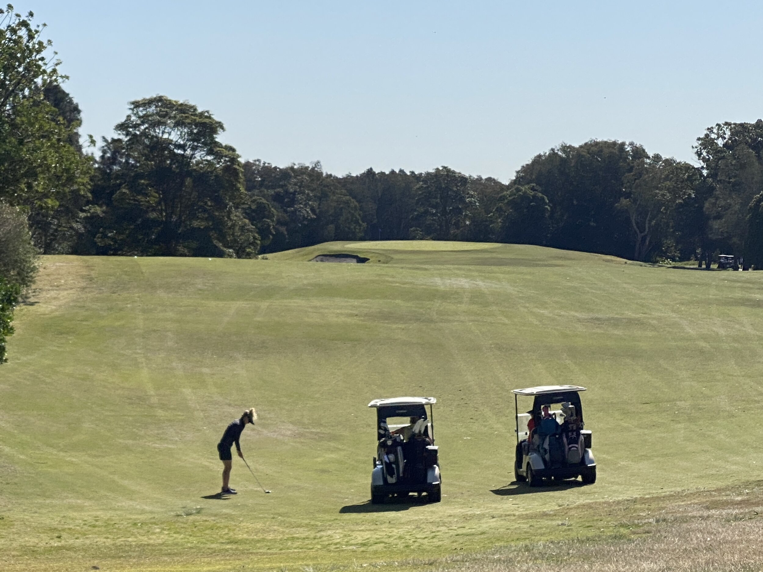 1st Hole Newcastle Golf Club