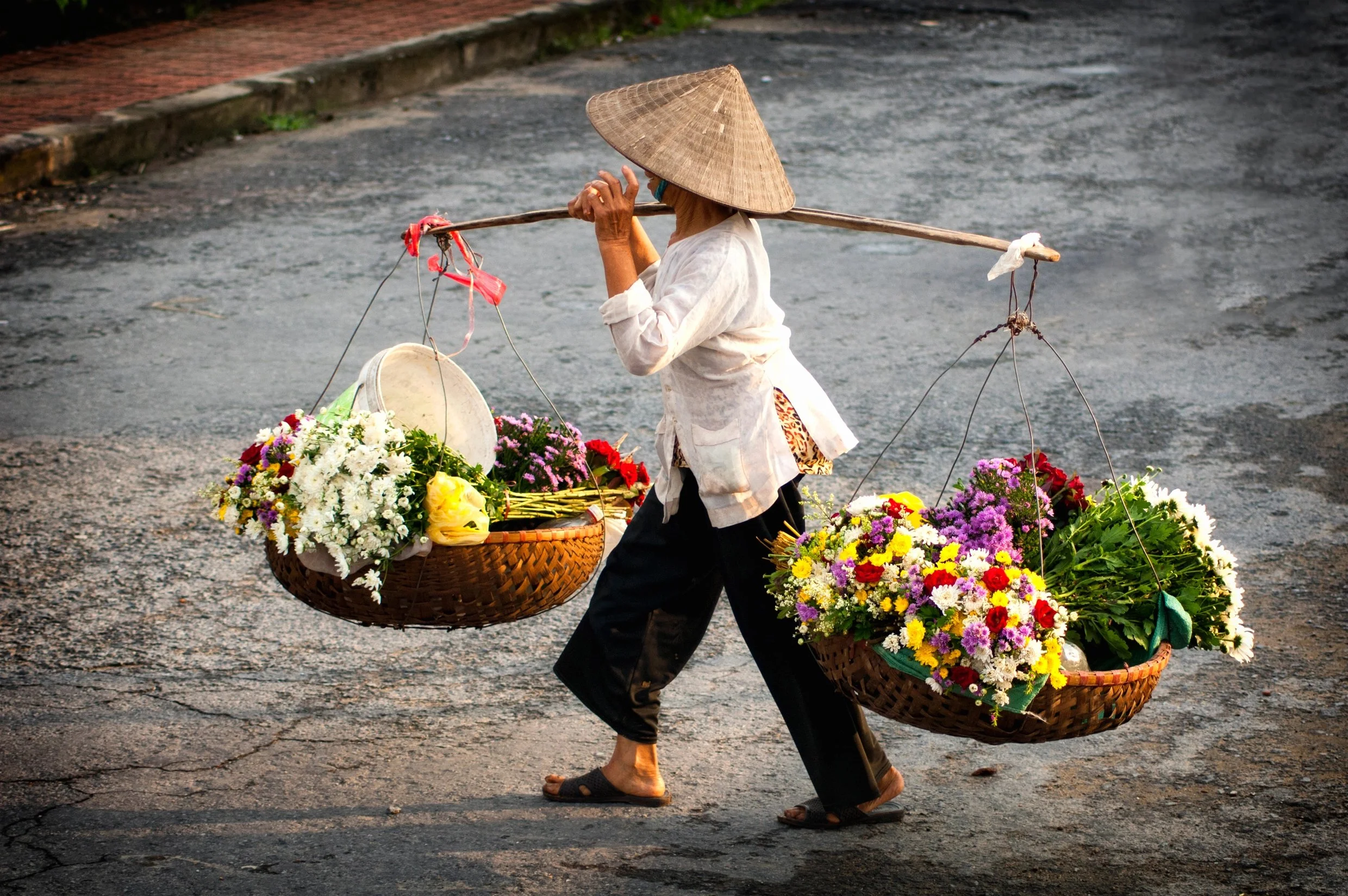 Hanoi Flower Seller