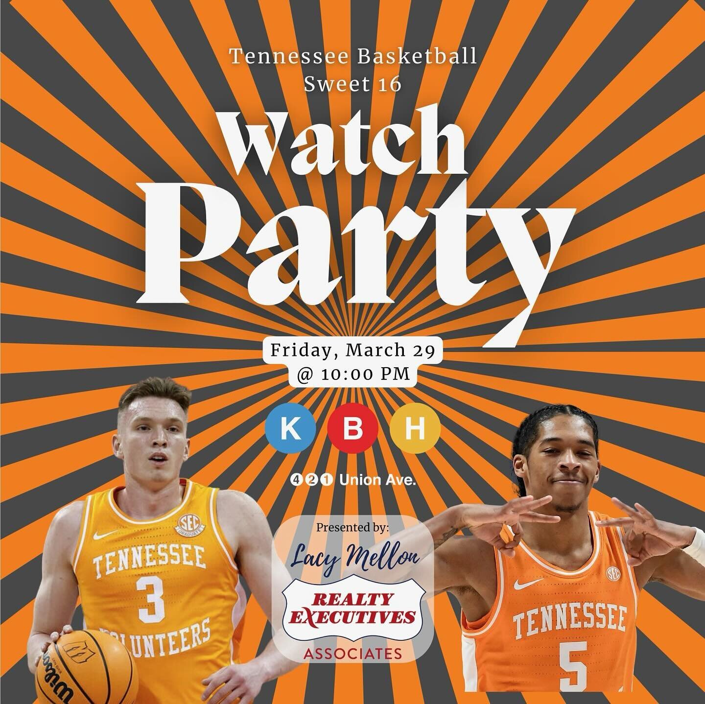 🏀 We are SO excited to watch the Vols play this Friday! So excited, that we are staying open for the game! 

The kitchen will close at halftime, and last call us at the buzzer. 

See you Friday, and GBO!! 🏀🍊

#craftbeerbar #downtownknox #localbeer