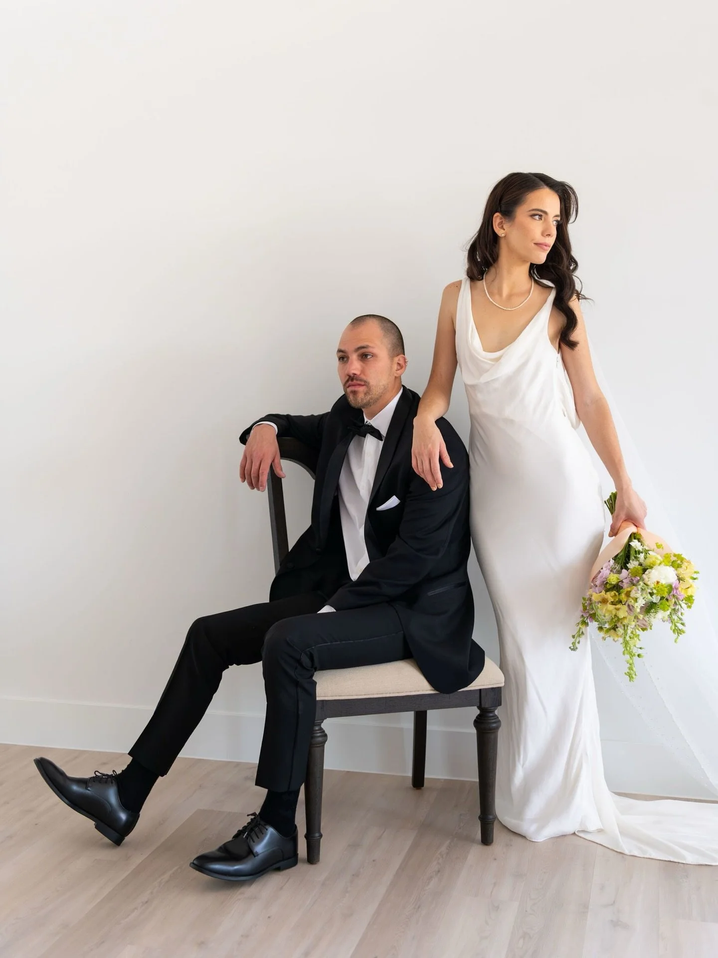 When the light is perfect 🤍

Cake: @petitecakestudio 
Dress: @rawgoldenrentals 
Floral: @a_wong_events 
Hair: @mhairstyles4you 
Makeup: @primroseglam
Models: @pilyarciniega 
Photographer: @sheiladrakeleyphotography 
Studio: @thewhitespacelv 
Styled 