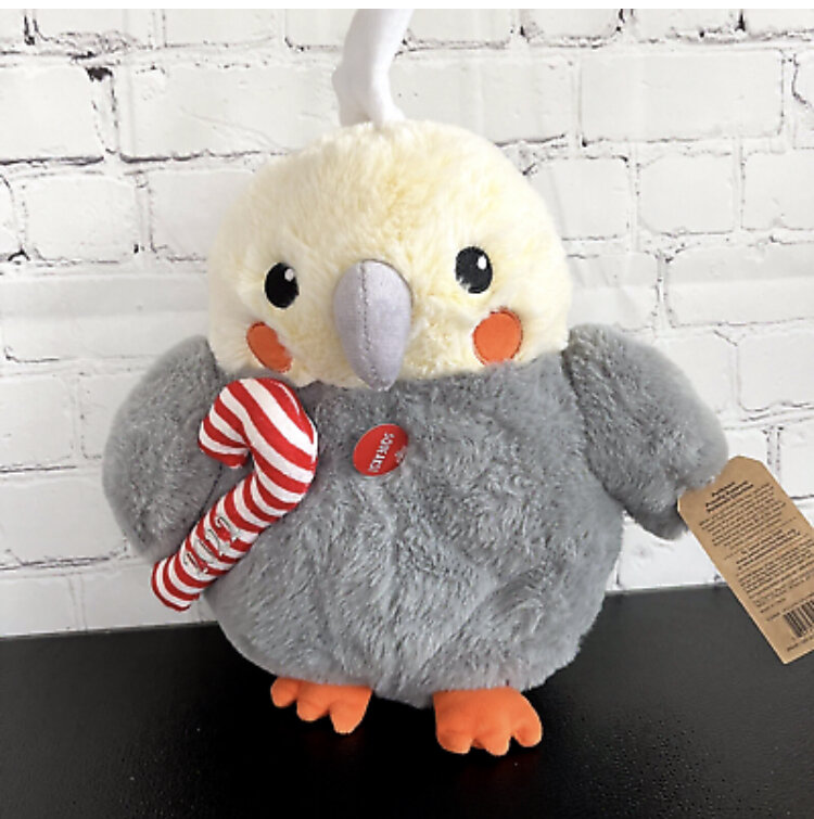 PeGray Cockatiel 10 Plush Dog Toy with Squeaker — Northport Cat Rescue