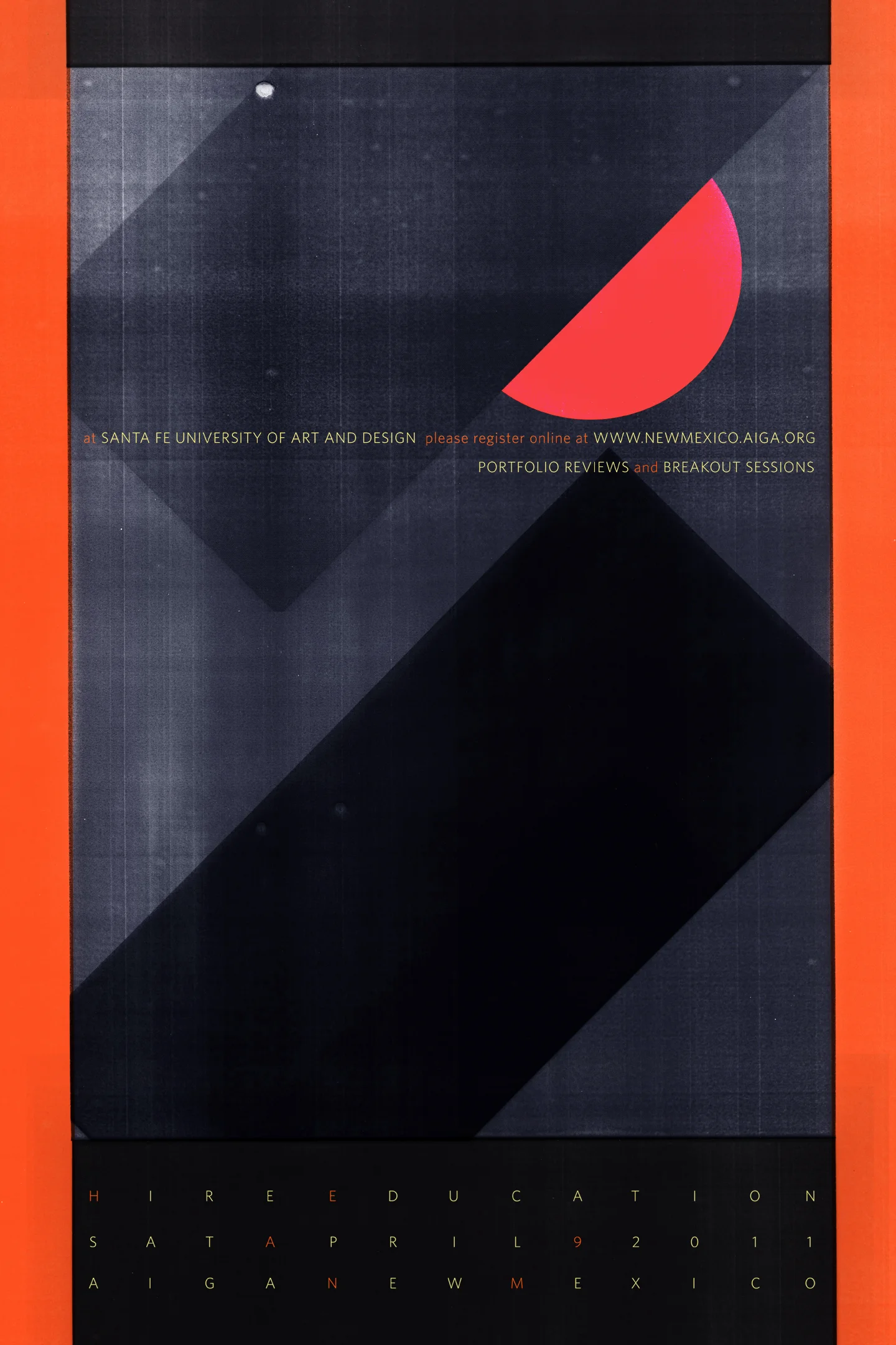 AIGA NM / event poster