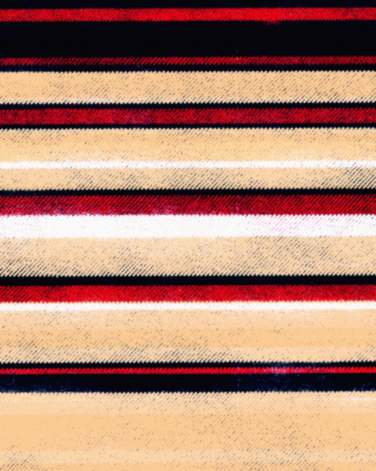 printed figments of an imaginary black mountain beach blanket