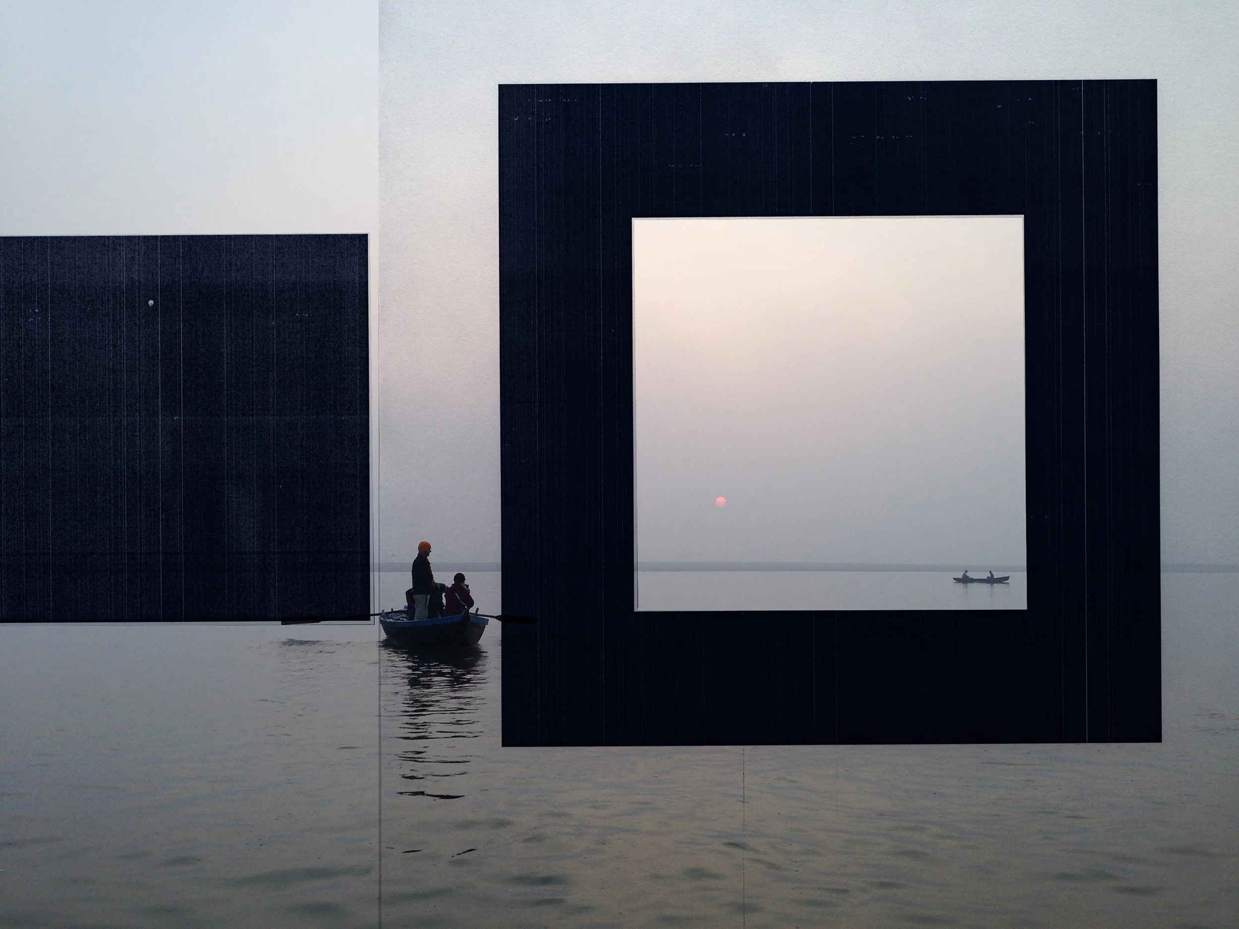 sunrise on the ganges