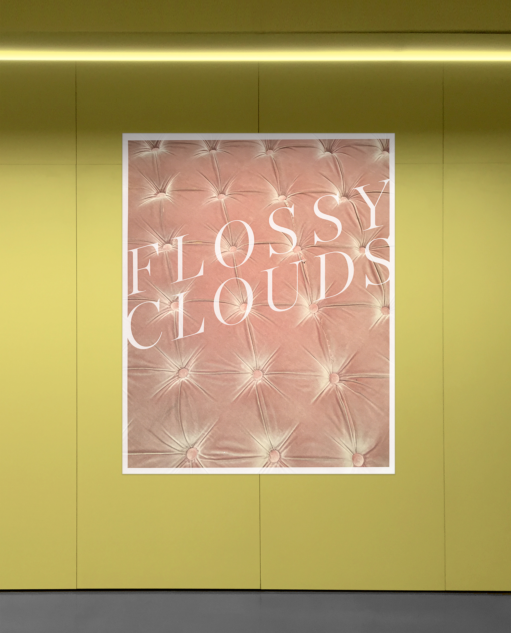 Flossy Clouds . promotional poster