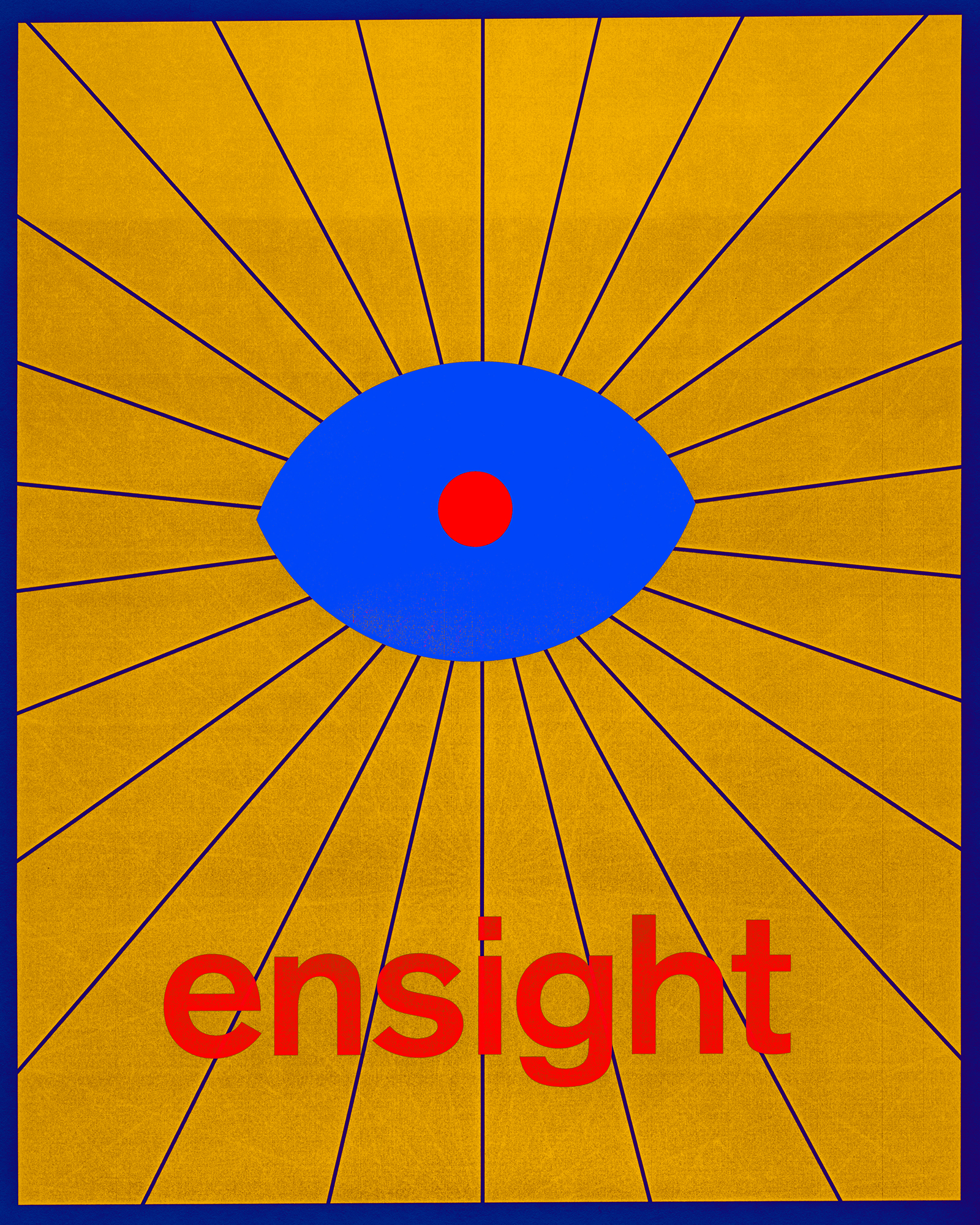 ENSIGHT, Contemplative Design Workshops . Endicott College, MA . Promotional Poster . Jan 2019