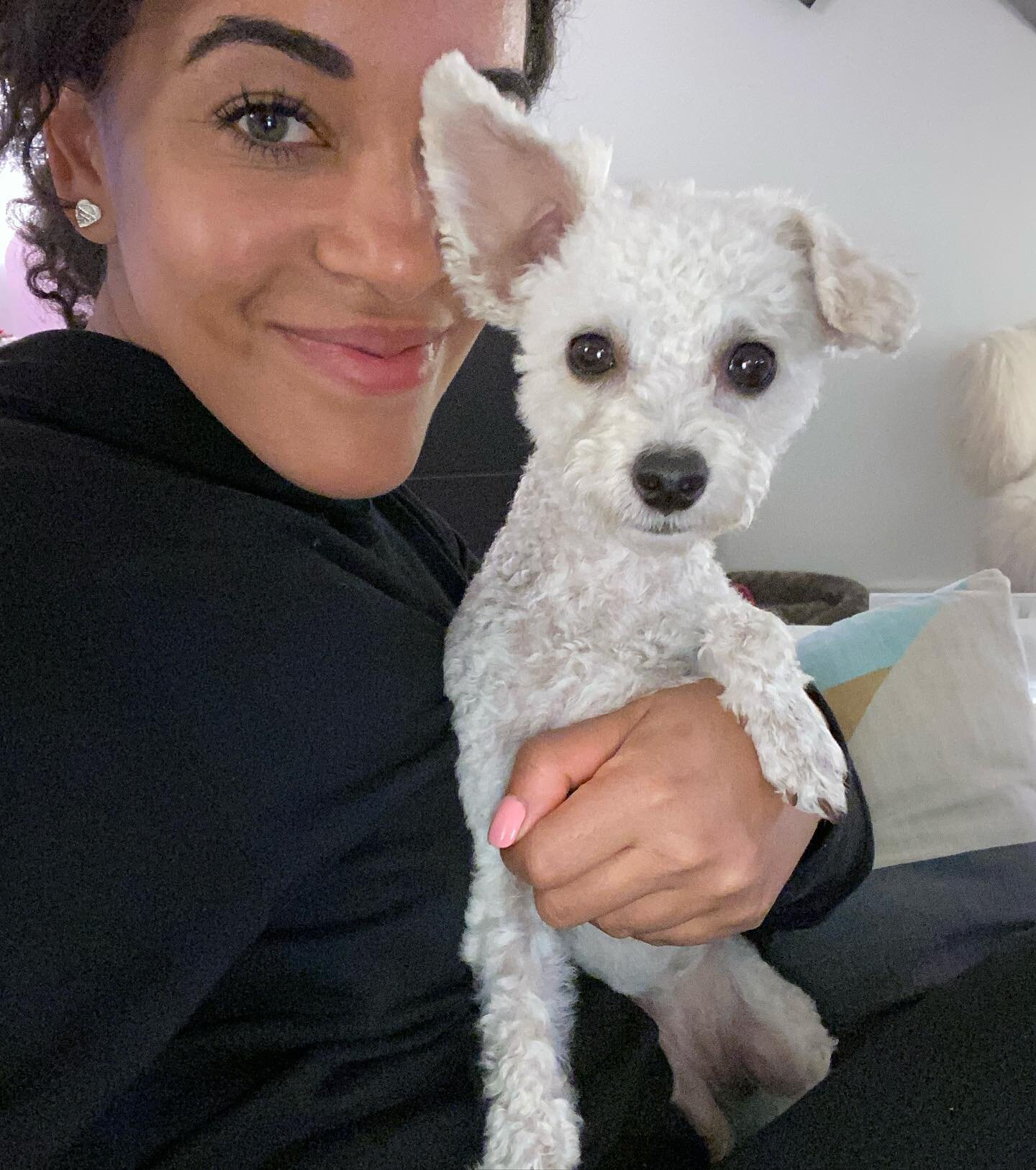 My engagement has been so low I&rsquo;m just going to start posting things I like instead of posts that do well so here&rsquo;s a pic of me and my furry friend that I love oh so much.🐶 @biscuit.thepoodle