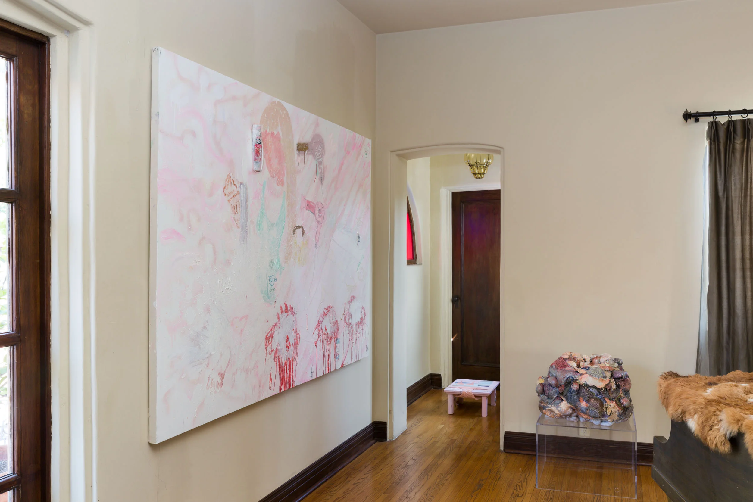  Installation view, left to right: Shanna Waddell and Courtney Cone.    