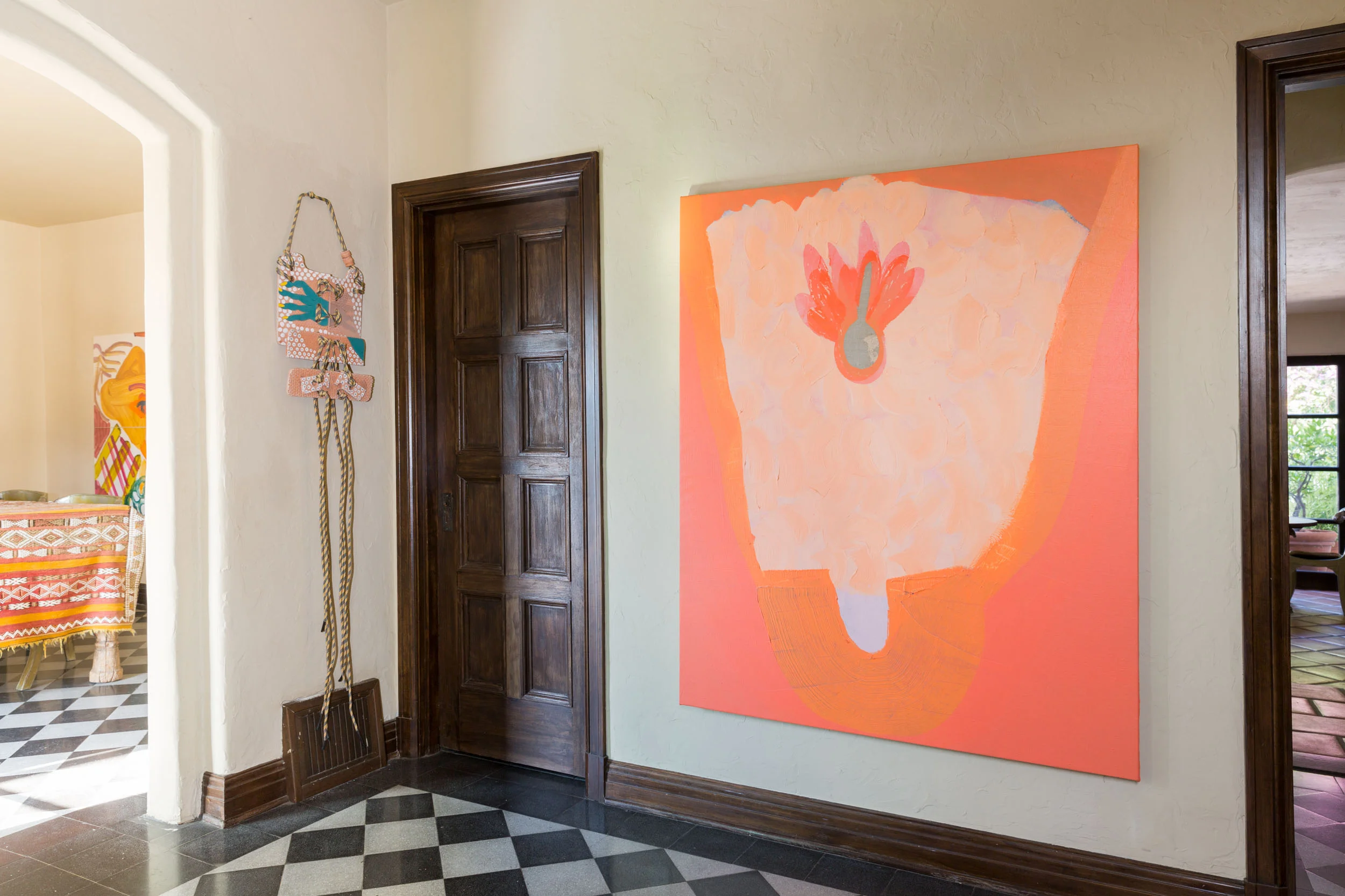  Installation view, left to right: Bari Ziperstein and Loren Britton.    