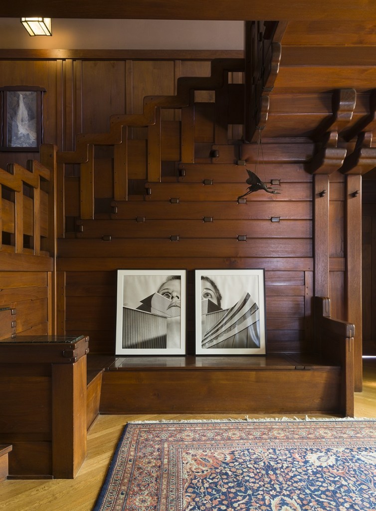 On the Verge of an Image: Considering Marjorie Keller . A LAND (Los Angeles Nomadic Division) exhibition, the Gamble House, Pasadena, CA (2016). Photo: Jeff McLane.