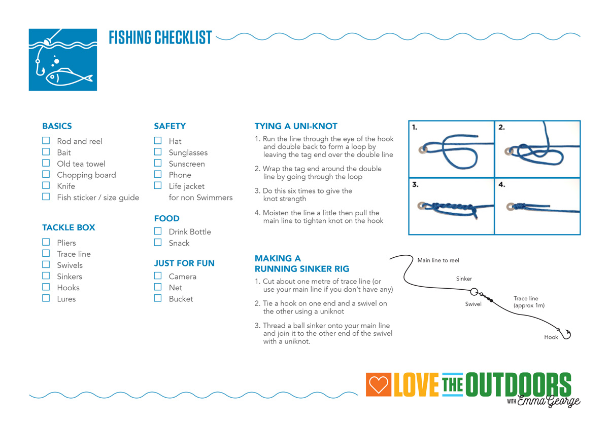 Fishing Checklist — Love the Outdoors