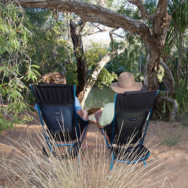 A quiet minute on our @helinox chairs but #wherearethekids? #lovetheoutdoors #camping #roadtrip #wilderness