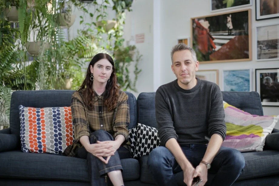 L-R: Katy Roberts, Gal Greenspan