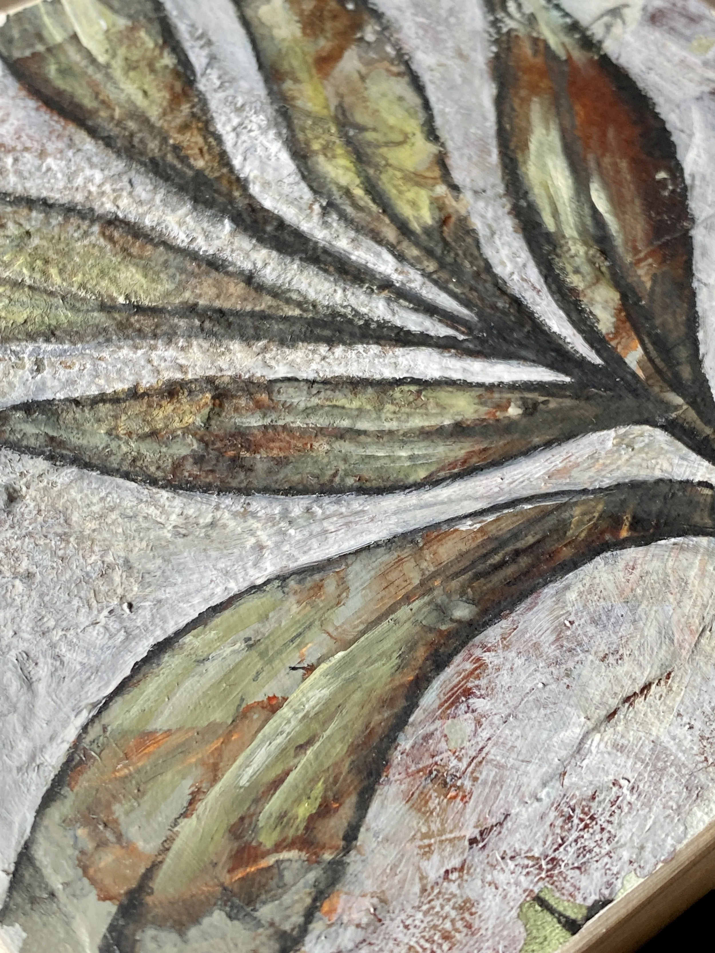 MiniWoodPanelFineLeaves_Brushstrokes_ShelleyJacobsNov2021..JPG