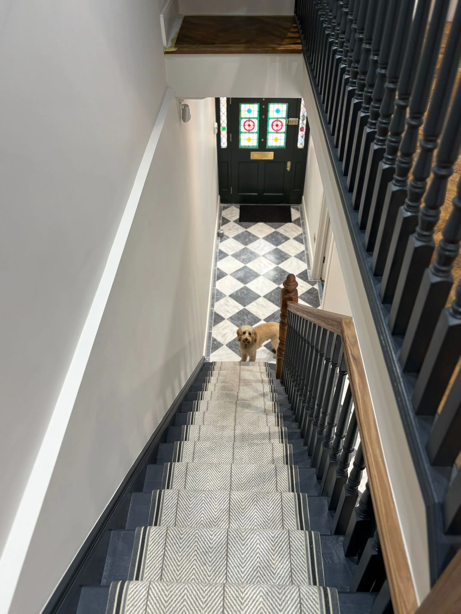 Chevron - Ash (Stocksfield - Aspen binding)